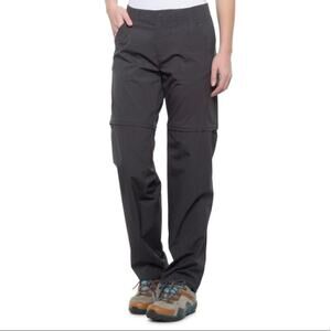 Merrell NWT Hayduke Convertible Pants Dark Asphalt Gray Size 12 Hiking Ripstop